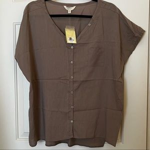Brand New Brown XL Sonoma Top
